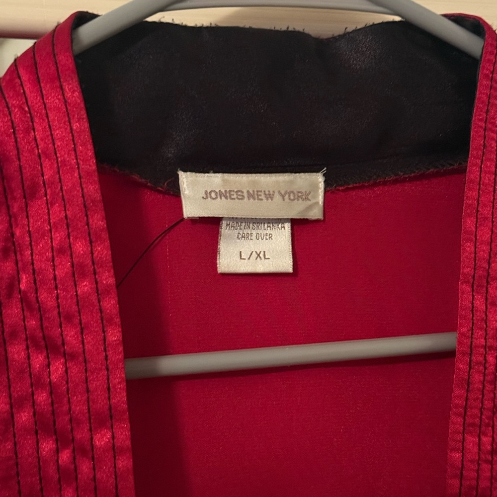Jones New York Red Robe Intimates - Picture 4 of 5
